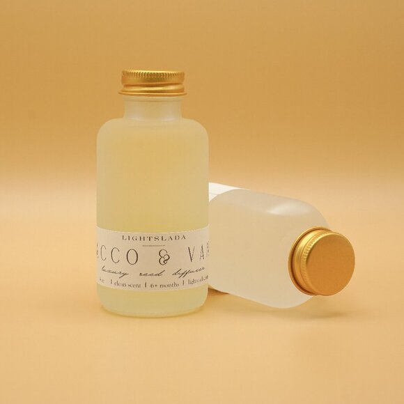 Tobacco Vanilla | Long Lasting 6-9 Months+ | Reed Diffuser - Picture 1 of 4